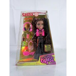 ALWAYS BRATZ SASHA Fashion Doll w Poster - MGA Entertainment - 2023 - NEW!